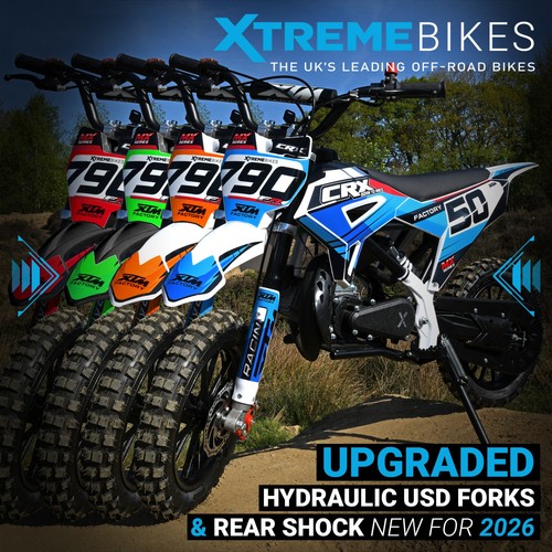 2026 xtm crx 50cc kids - crx, mini